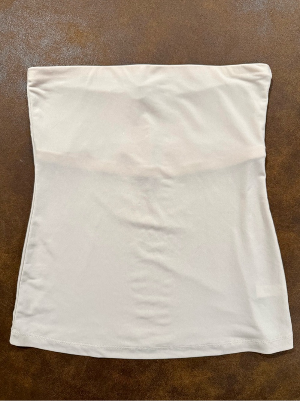 🆕 GAP Cream Seamless Strapless Bandeau Tube Top